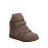 Tenis Casual Trender color Taupe para Mujer