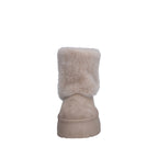 Botin Invernal Trender color Beige para Mujer