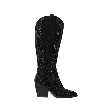 Bota Casual Trender color Negro para Mujer