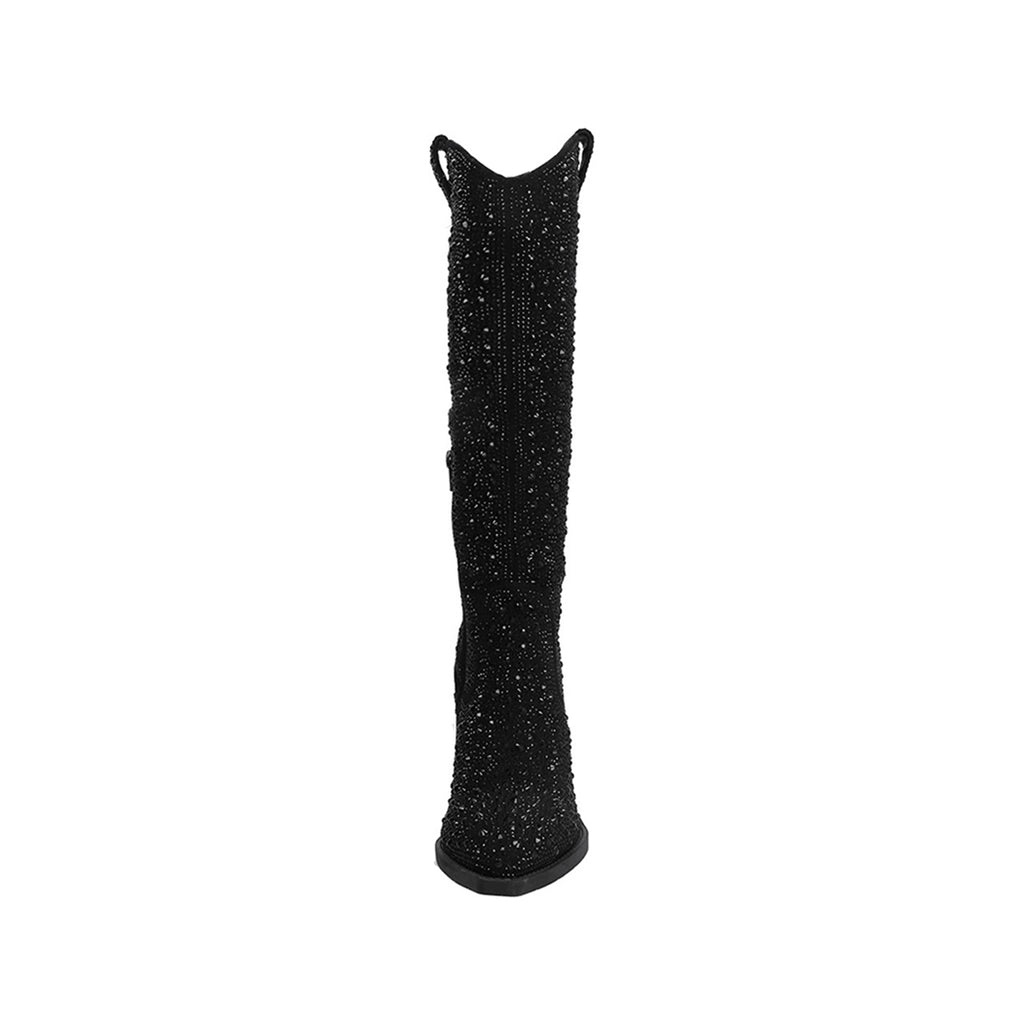 Bota Casual Trender color Negro para Mujer