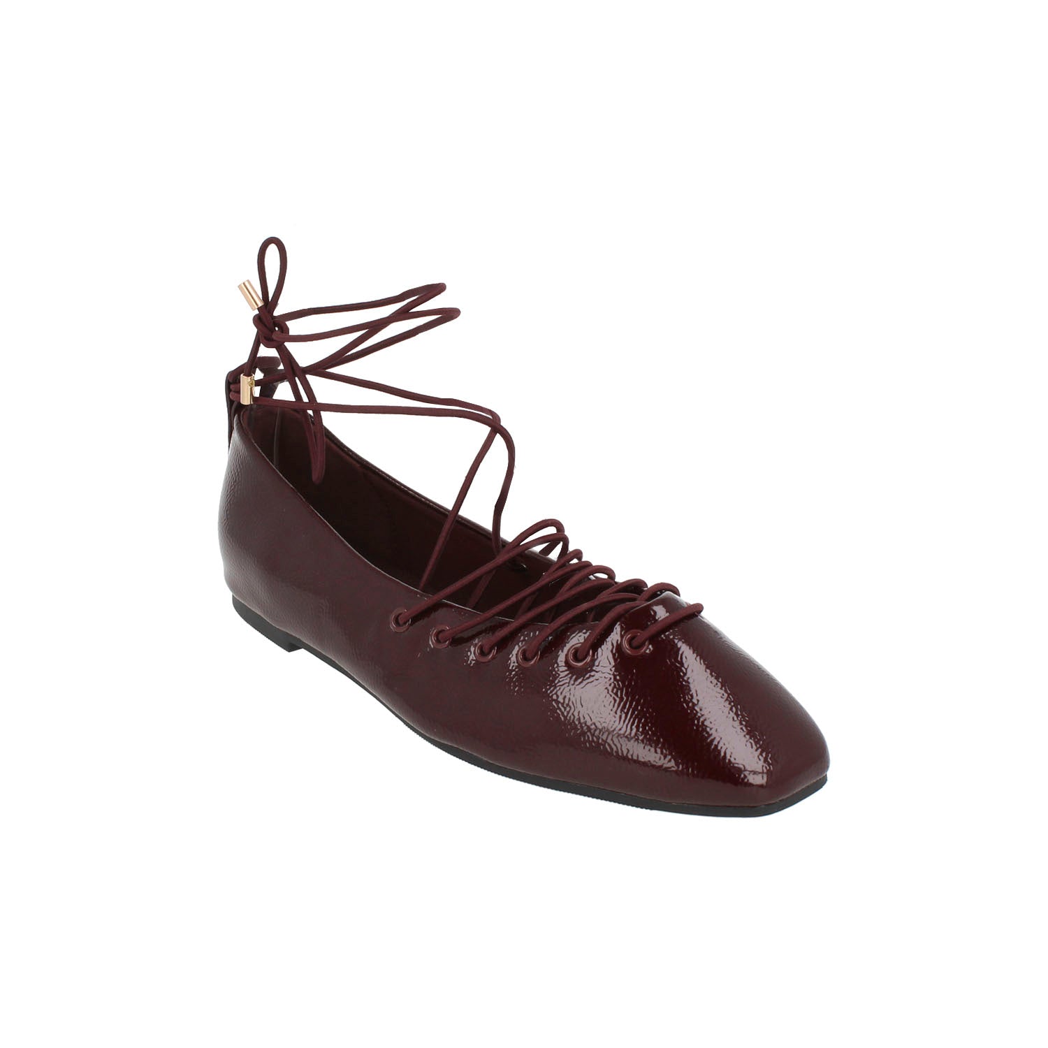 Balerina Casual Trender color Vino  para Mujer