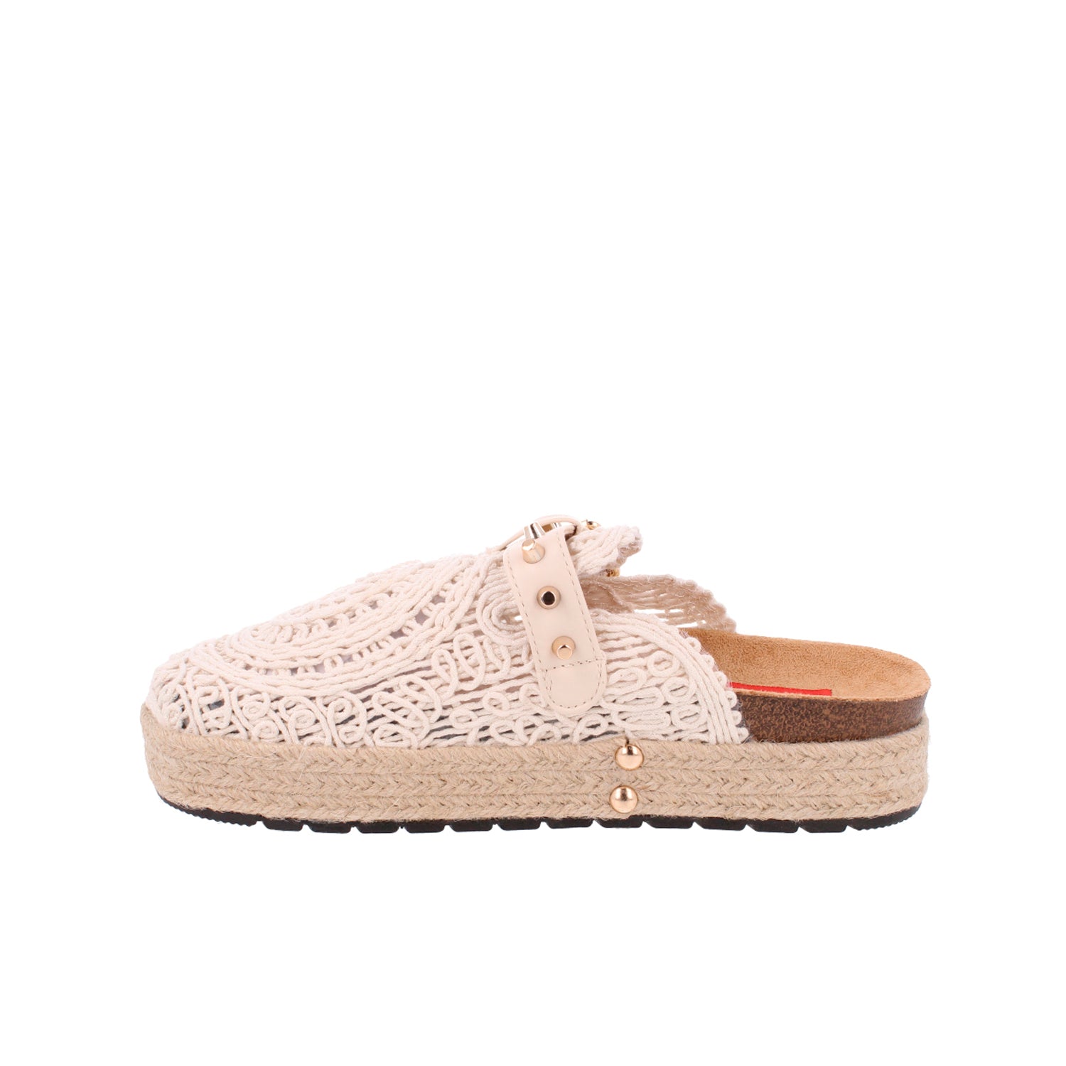 Sandalia Casual Trender color Beige para Mujer