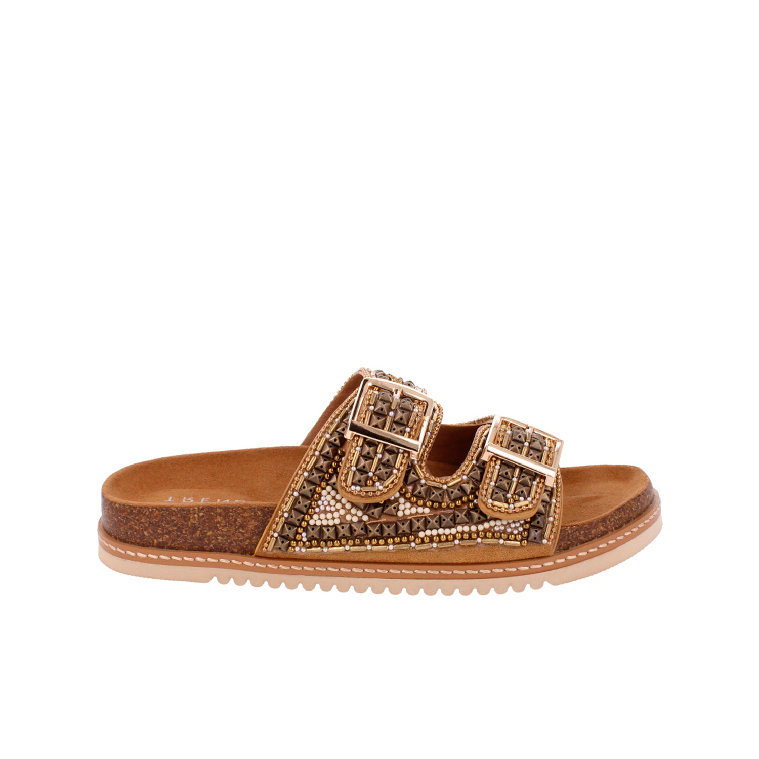 Sandalia Casual Trender color Cafe para Mujer