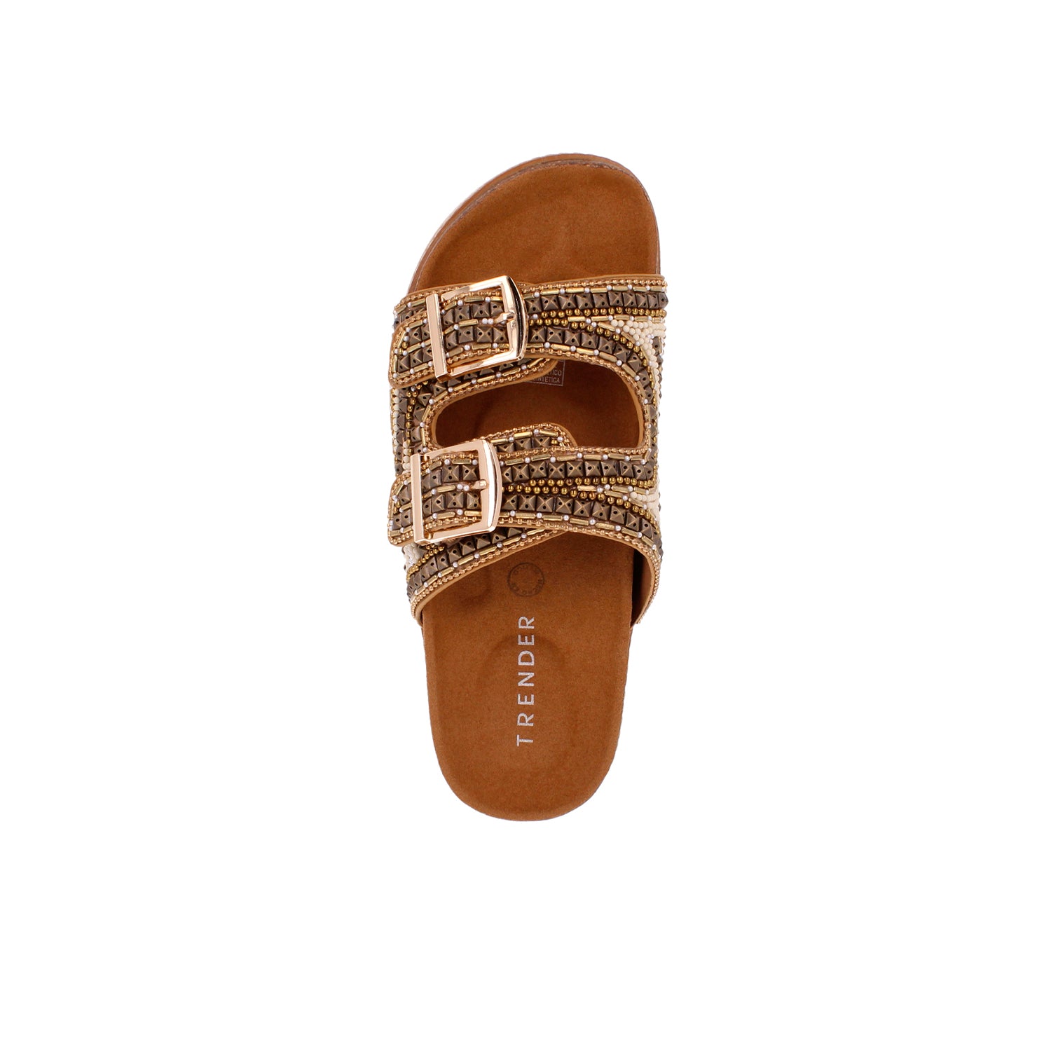 Sandalia Casual Trender color Cafe para Mujer