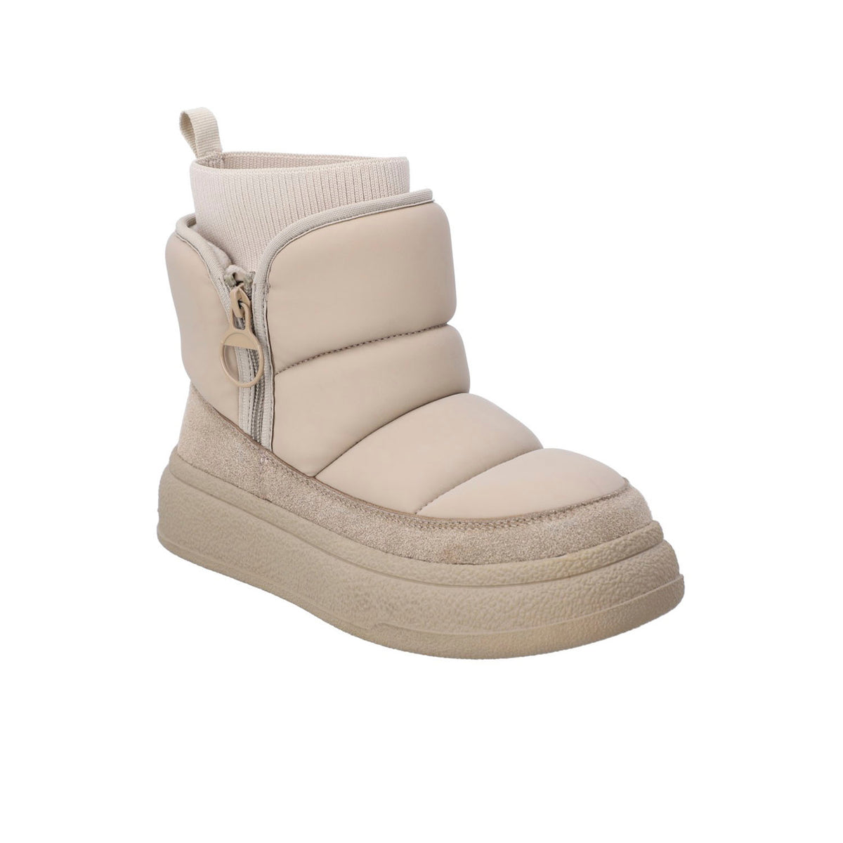 Botin Invernal Trender color Khaki para Mujer