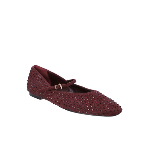 Balerina Casual Trender color Vino para Mujer