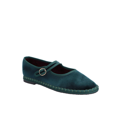 Balerina Casual Trender color Verde para Mujer