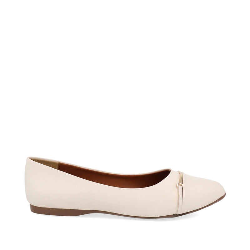 Balerina Casual Xcanada color Latte para Mujer