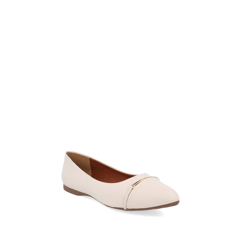 Balerina Casual Xcanada color Latte para Mujer