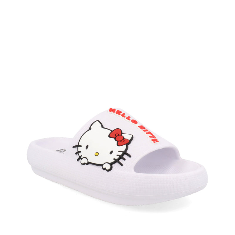 Sandalia de Playa Trender Hello Kitty color Blanco para Mujer