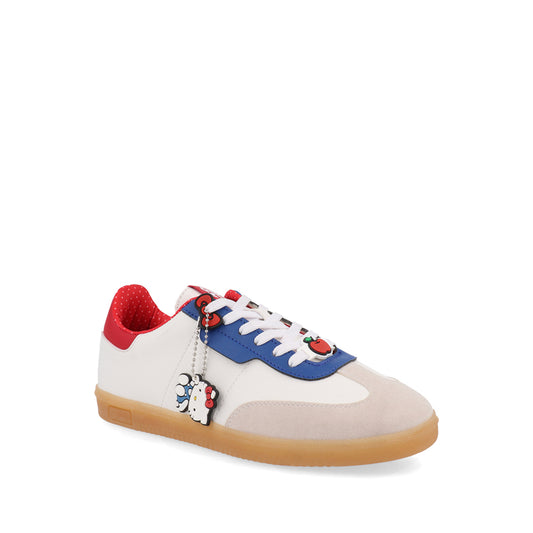 Tenis Urbano Trender de Hello Kitty Azul con accesorio para Mujer