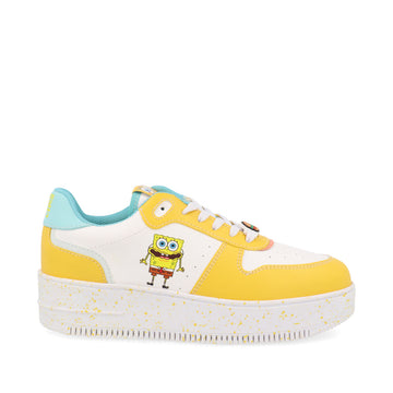 Tenis Urbano Trender de Bob Esponja color Amarillo para Mujer