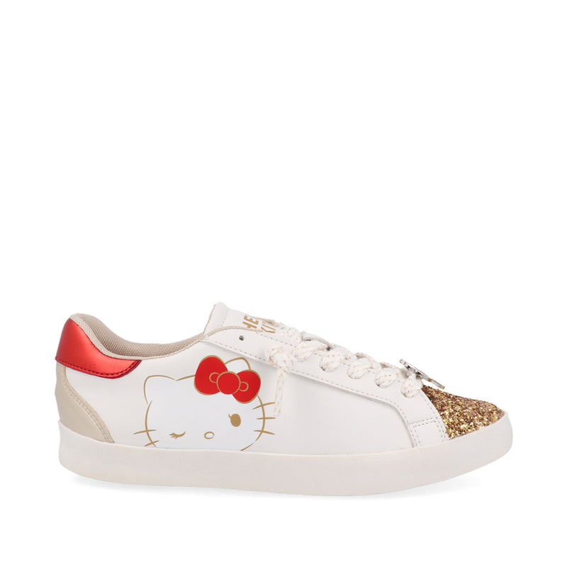 Tenis Urbano Trenderde Hello Kitty Blanco para Mujer