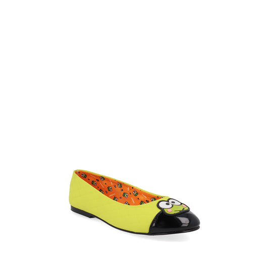 Balerina Casual Trender Keroppi color Verde para Mujer