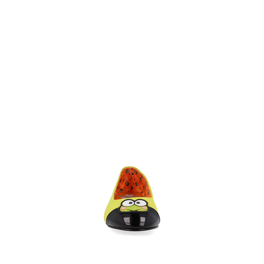 Balerina Casual Trender Keroppi color Verde para Mujer