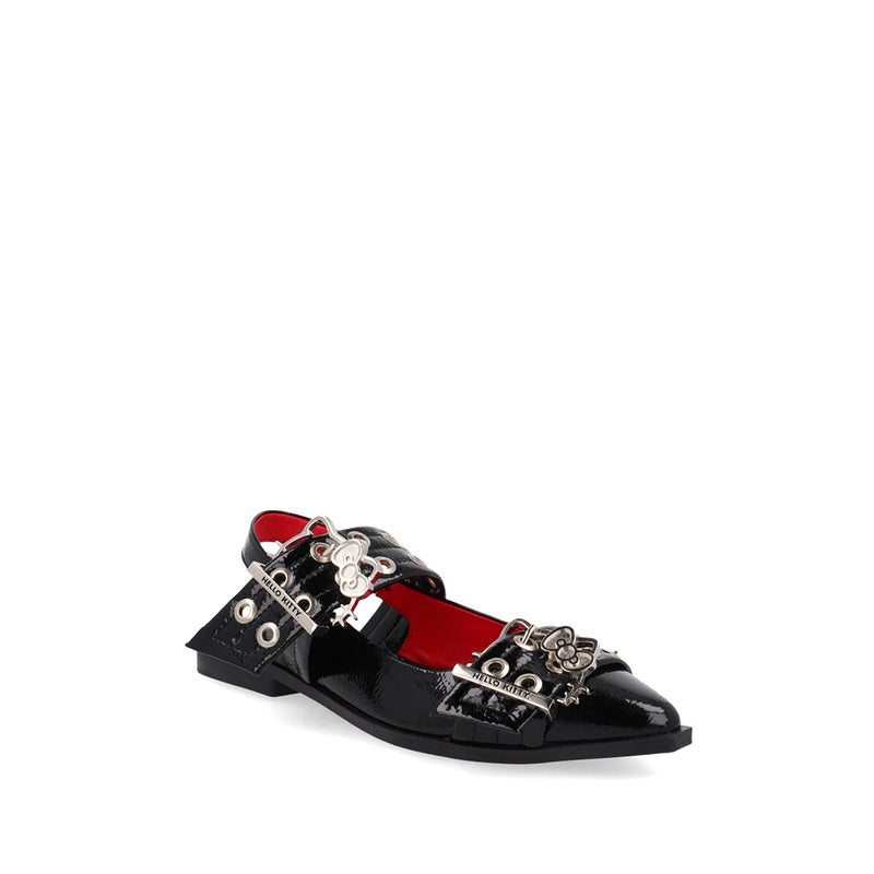 Balerina Casual Trender de Hello Kitty color Negro para Mujer