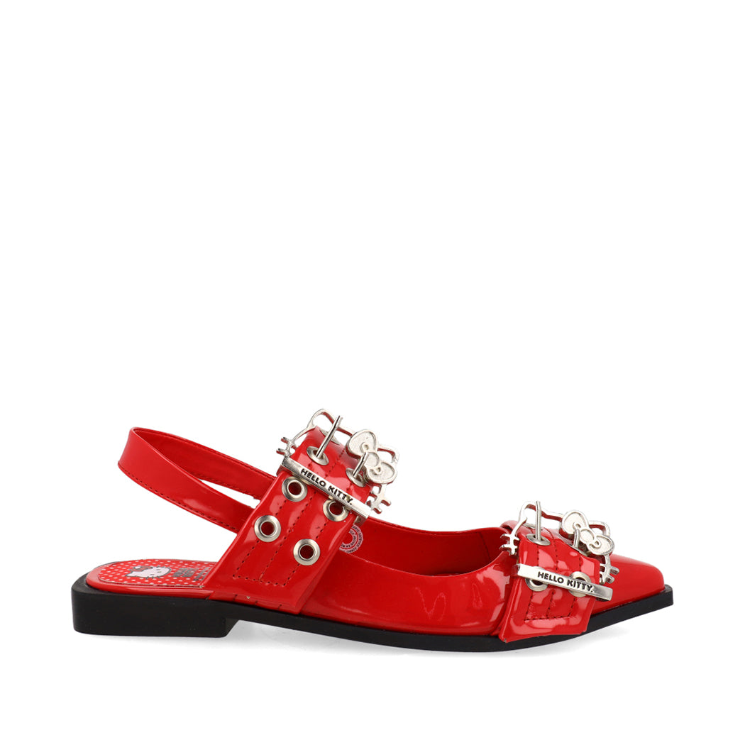 Balerina Casual Trender de Hello Kitty color Rojo para Mujer
