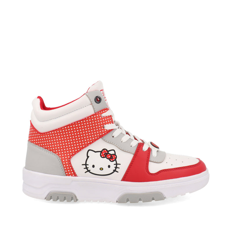 Tenis Urbano Trender de Hello Kitty color Blanco para Mujer