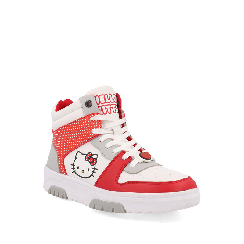 Tenis Urbano Trender de Hello Kitty color Blanco para Mujer