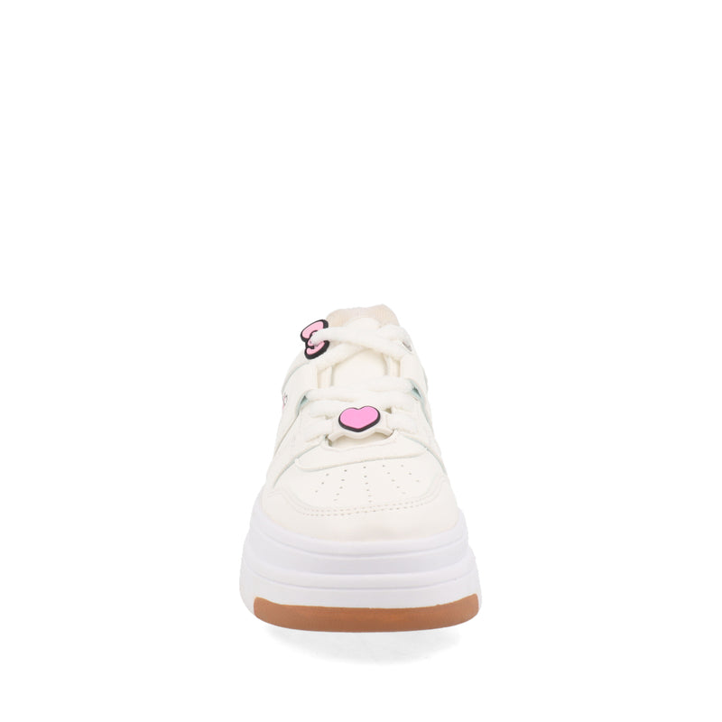 Tenis Urbano Trender color Latte de Hello Kitty para Mujer