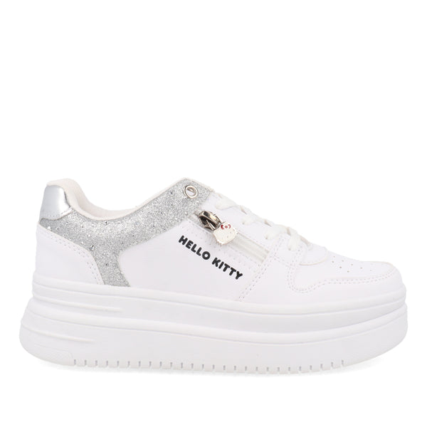 Tenis Urbano Trender color Blanco de Hello Kitty para Mujer