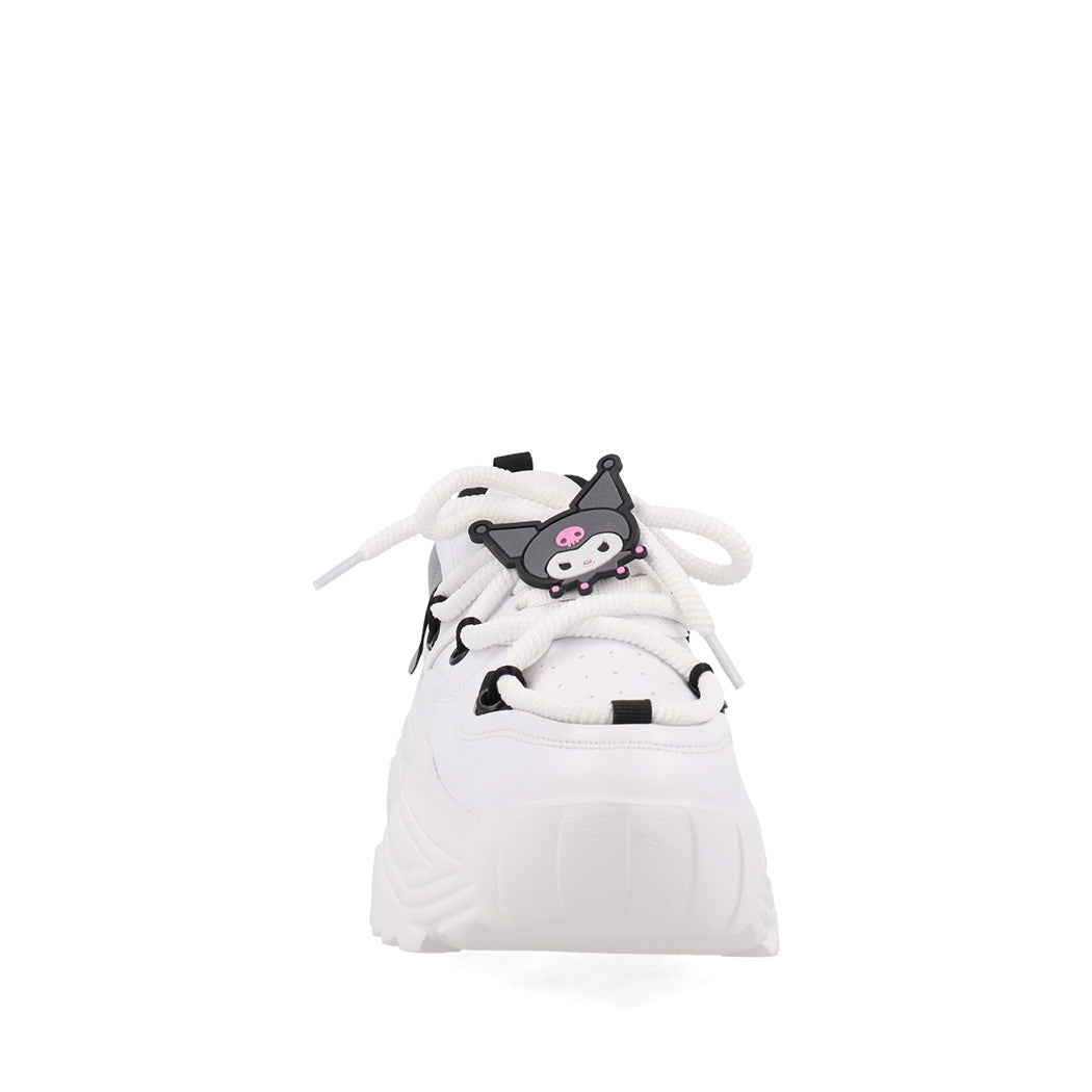 Tenis Urbano Trender color Blanco con Gris para Mujer de Kuromi