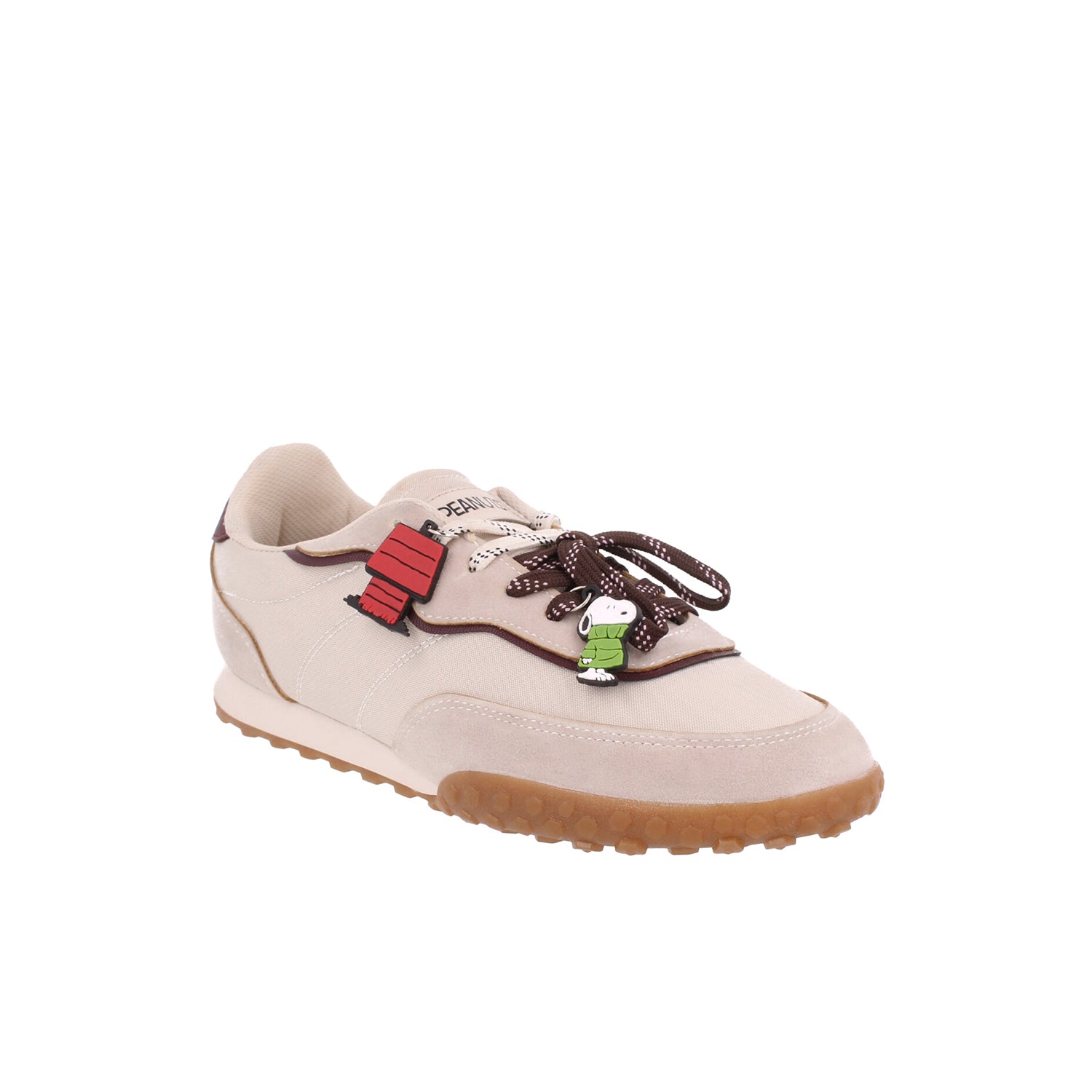 Tenis Casual Trender color Beige para Mujer
