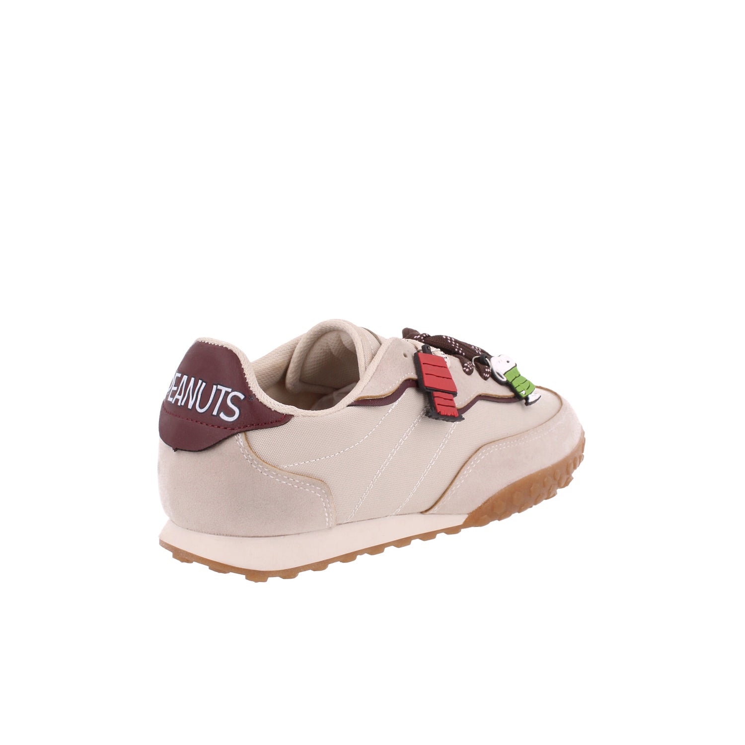Tenis Casual Trender color Beige para Mujer