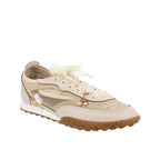 Tenis Casual Hello kitty color Latte para Mujer
