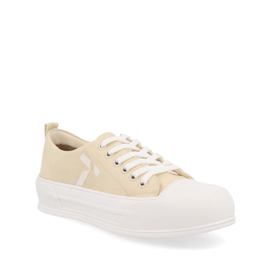 Tenis Urbano Trender color Crema para Mujer