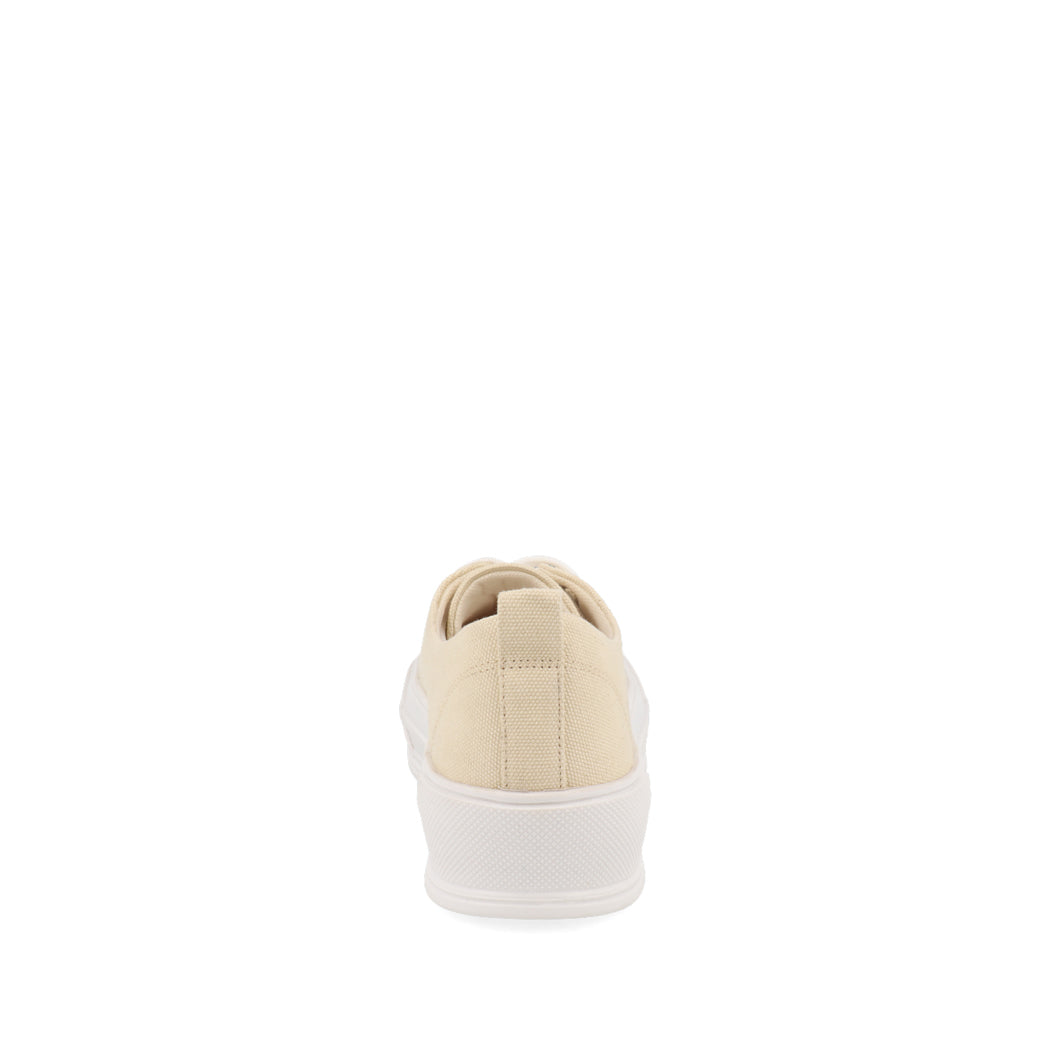 Tenis Urbano Trender color Crema para Mujer