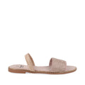 Sandalia Casual Trender color Oro para Mujer con Brillos