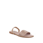 Sandalia Casual Trender color Oro para Mujer con Brillos