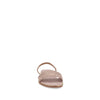 Sandalia Casual Trender color Oro para Mujer con Brillos