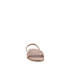 Sandalia Casual Trender color Oro para Mujer con Brillos