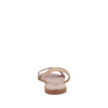 Sandalia Casual Trender color Oro para Mujer con Brillos