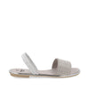 Sandalia Casual Trender color Plata para Mujer