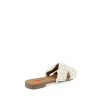Sandalia Casual Trender color Beige para Mujer