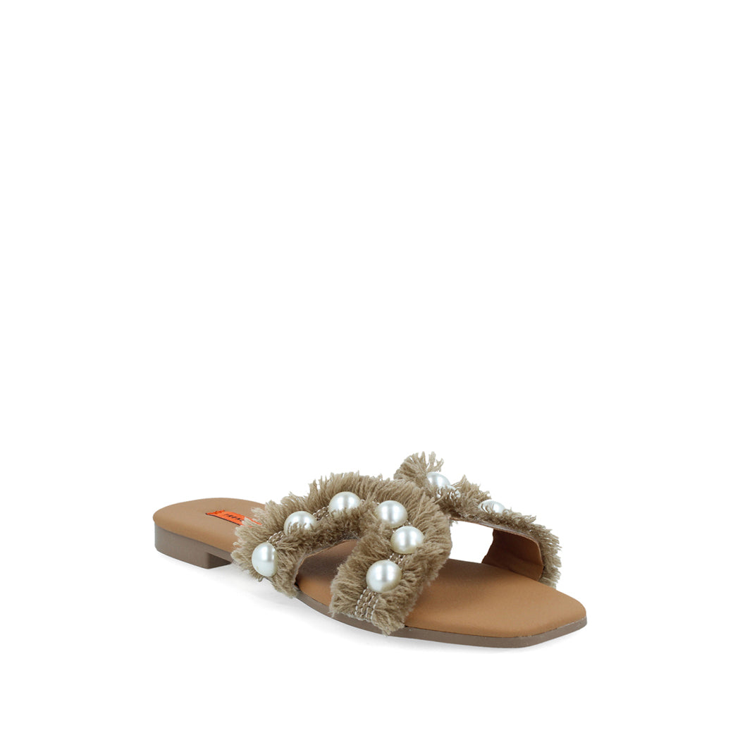 Sandalia Casual Trender color Cafe para Mujer