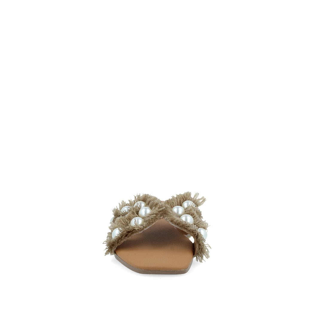 Sandalia Casual Trender color Cafe para Mujer