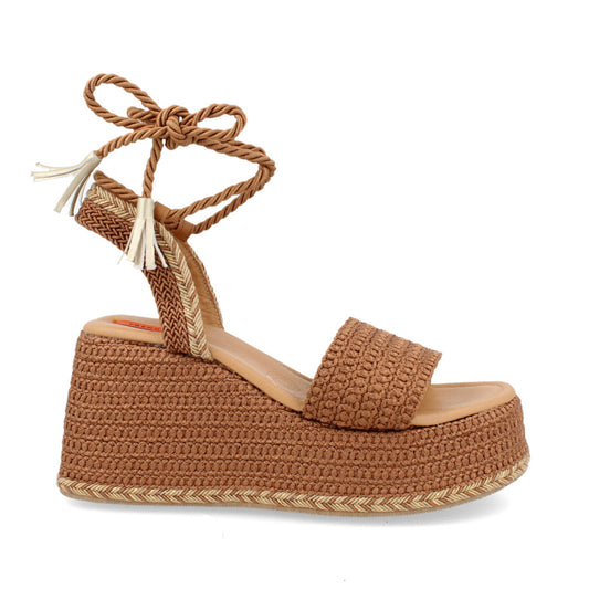 Sandalia Casual Trender color Cafe para Mujer