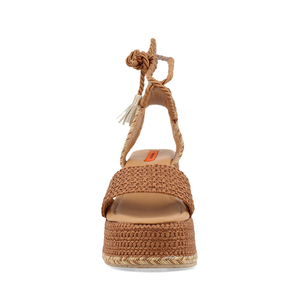 Sandalia Casual Trender color Cafe para Mujer