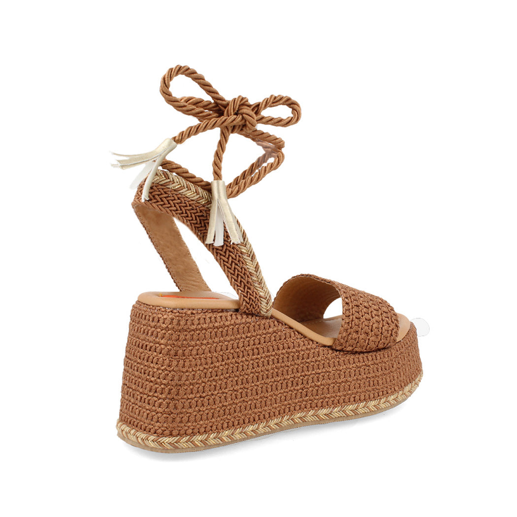 Sandalia Casual Trender color Cafe para Mujer