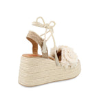 Sandalia Casual Trender color Beige para Mujer