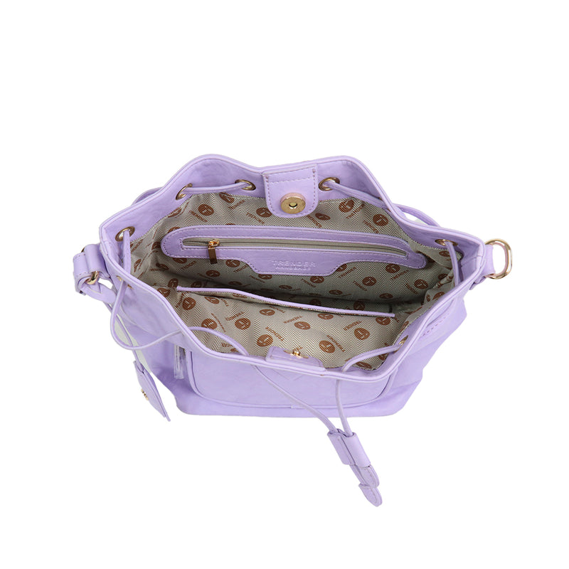 Bolsa Casual Trender color Morado para Mujer