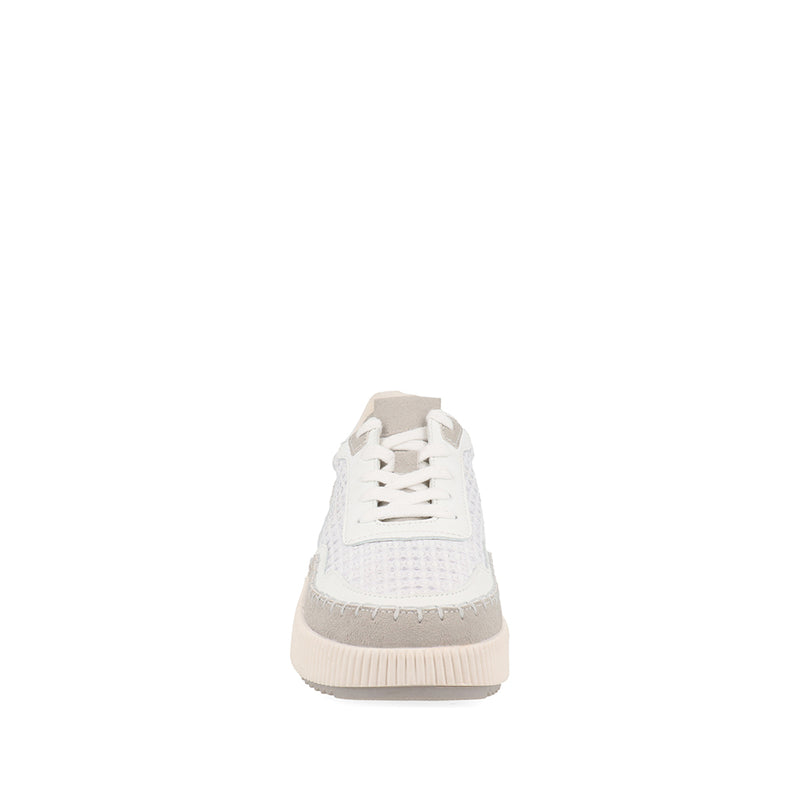 Tenis Urbano Trender color Blanco con detalle gris para Mujer