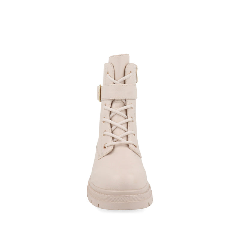 Botí­n Casual Trender color Beige para Mujer