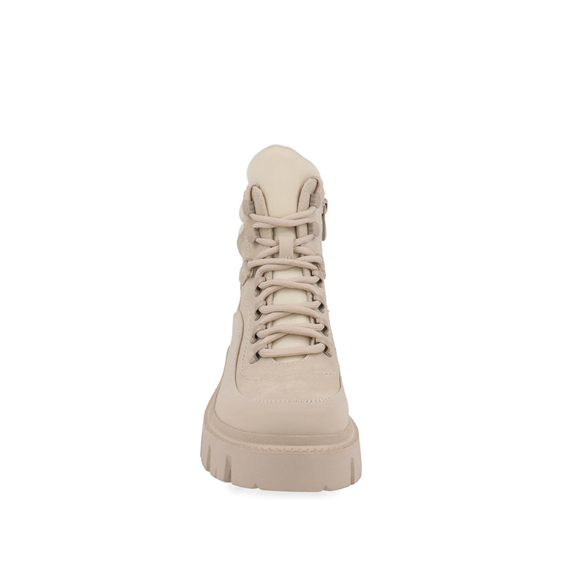 Botí­n Casual Trender color Beige para Mujer