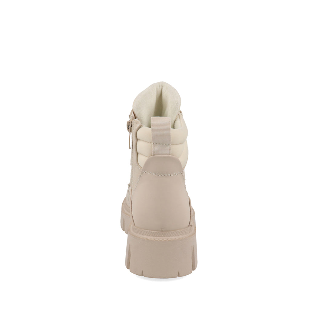 Botin Casual Trender color Beige para Mujer