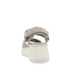 Sandalia Casual Trender color Gris para Mujer